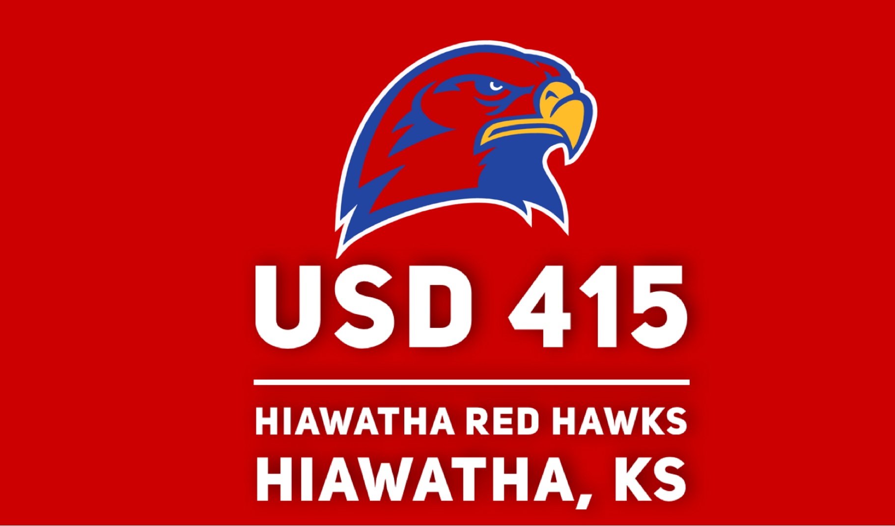 Hiawatha Red Hawk Mascot