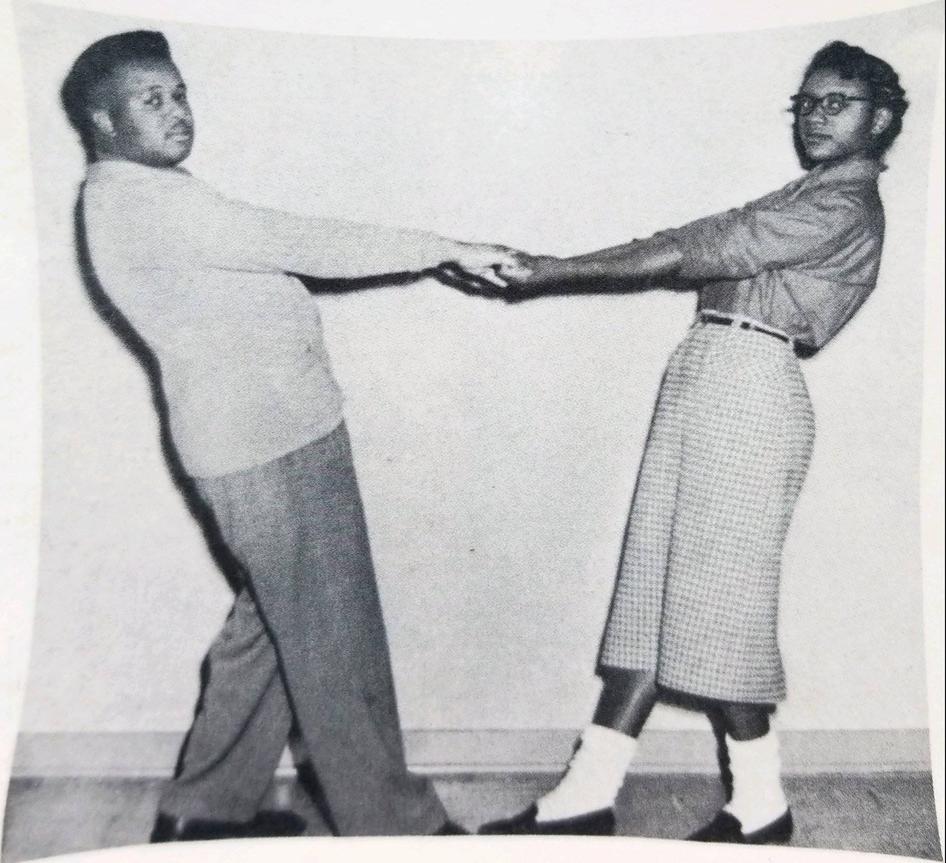 Historical photo of students and staff from the 1968 yearbook for Benjamin E Mays Consolidated School