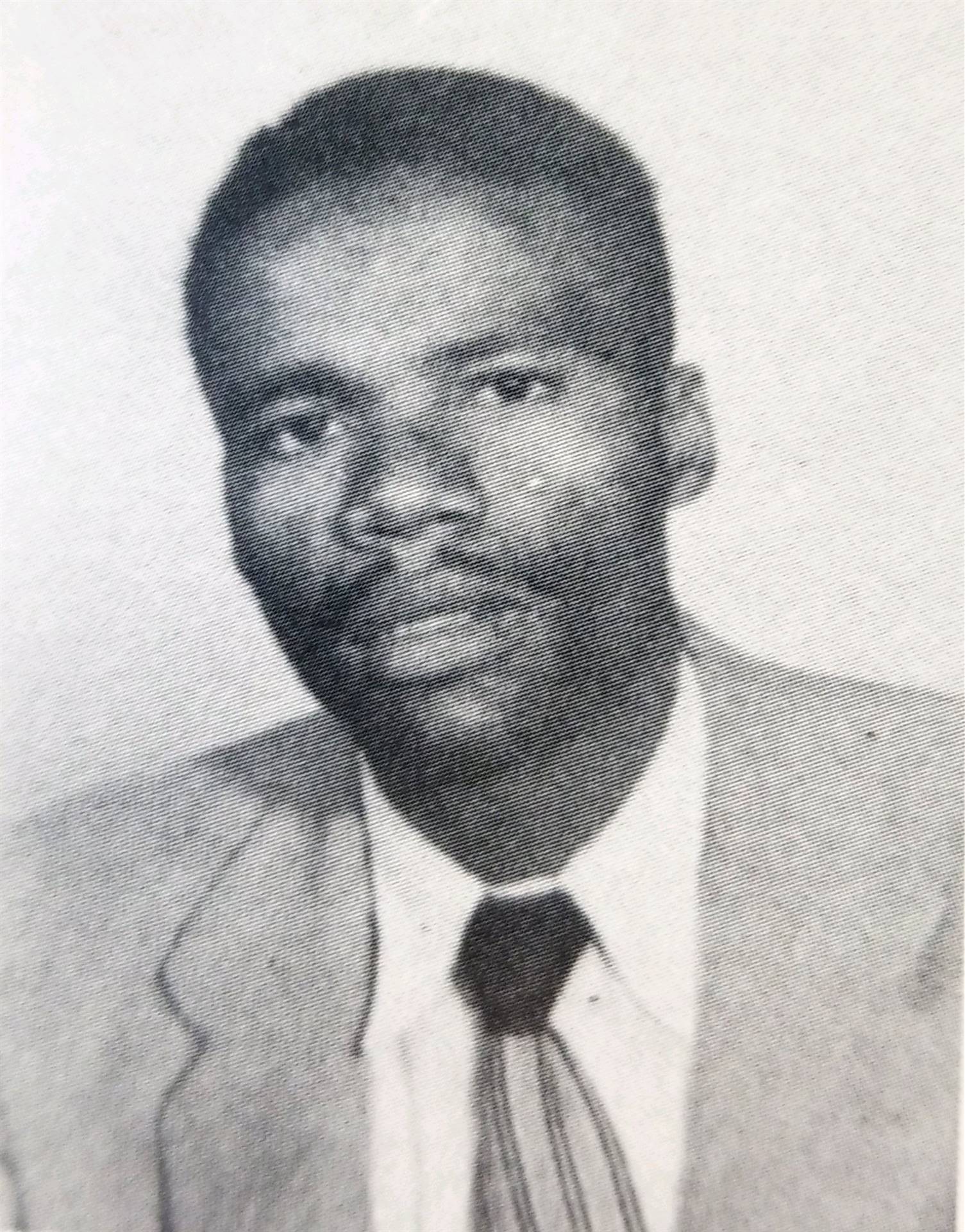 Historical photo of students and staff from the 1968 yearbook for Benjamin E Mays Consolidated School