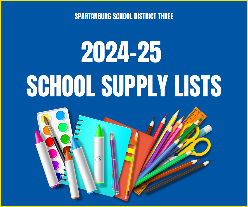 2024-25 School Supply Lists Photo