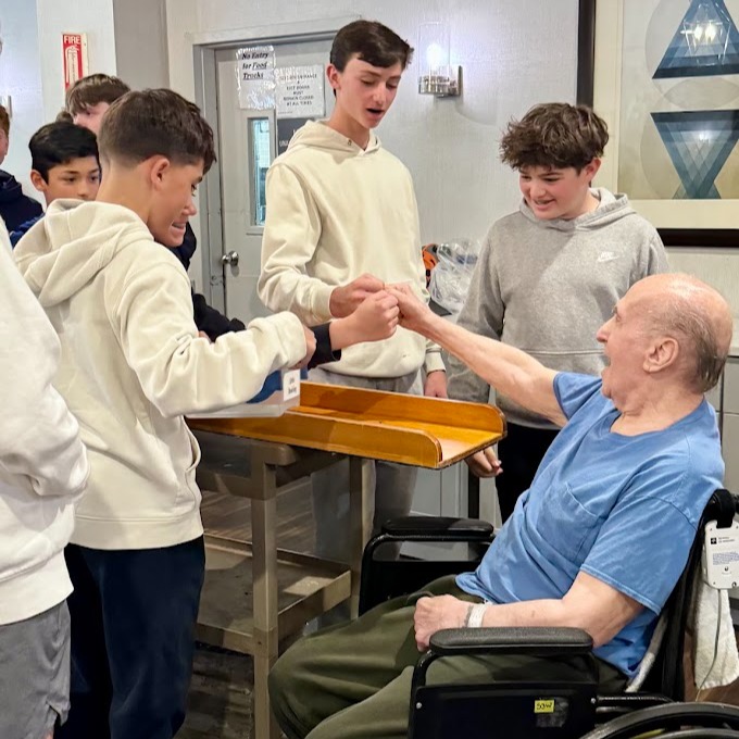 NJHS Visits Living Legends