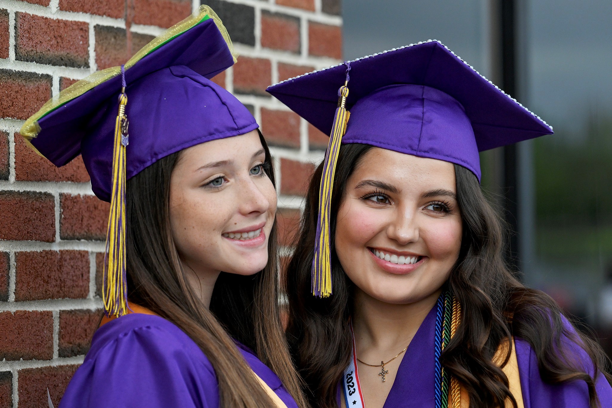Two Graduating Students