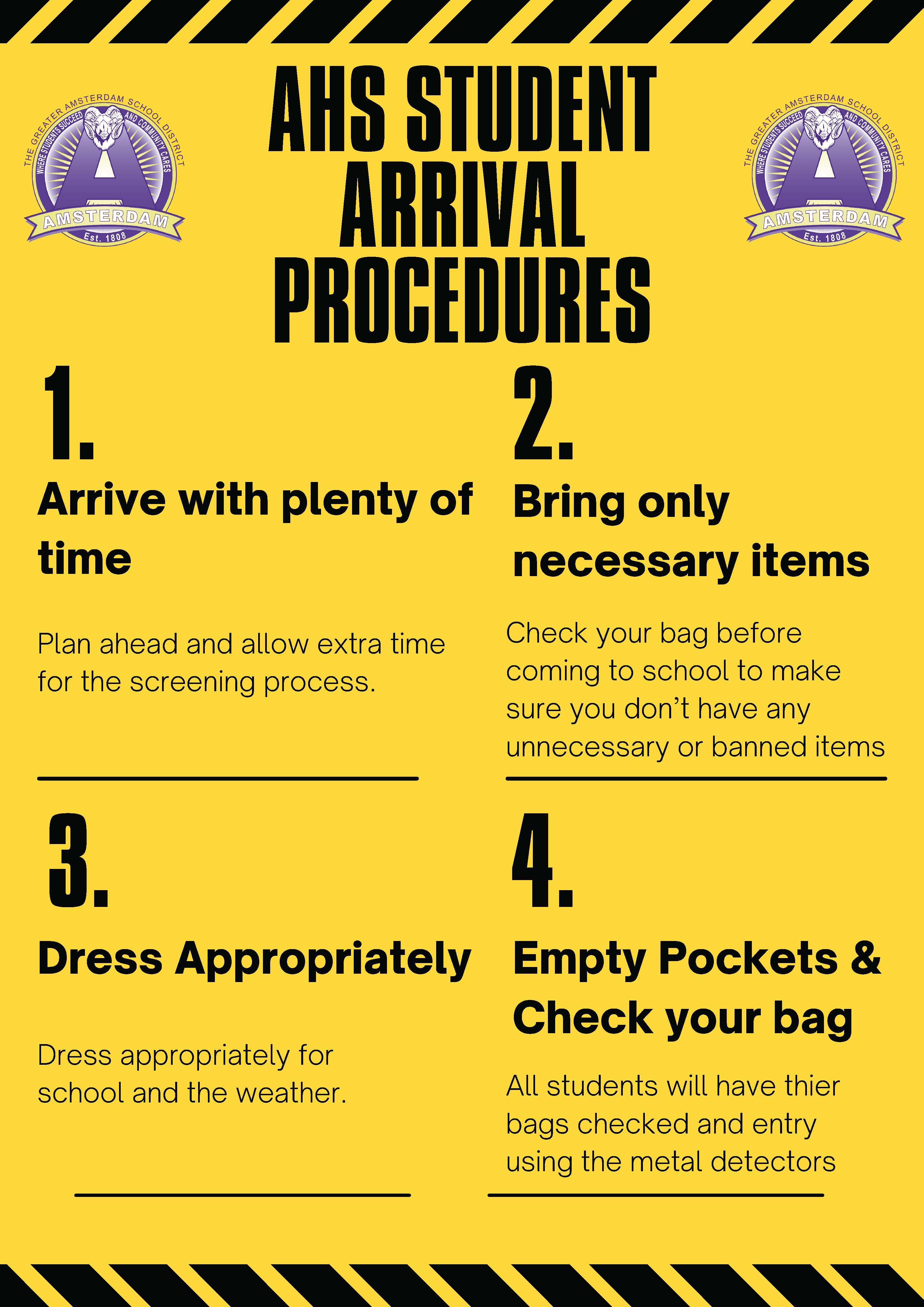 Entrance Procedures