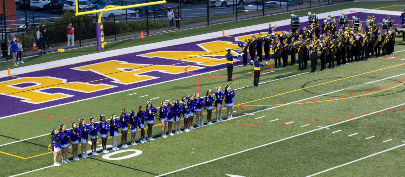 Band and Cheerleaders