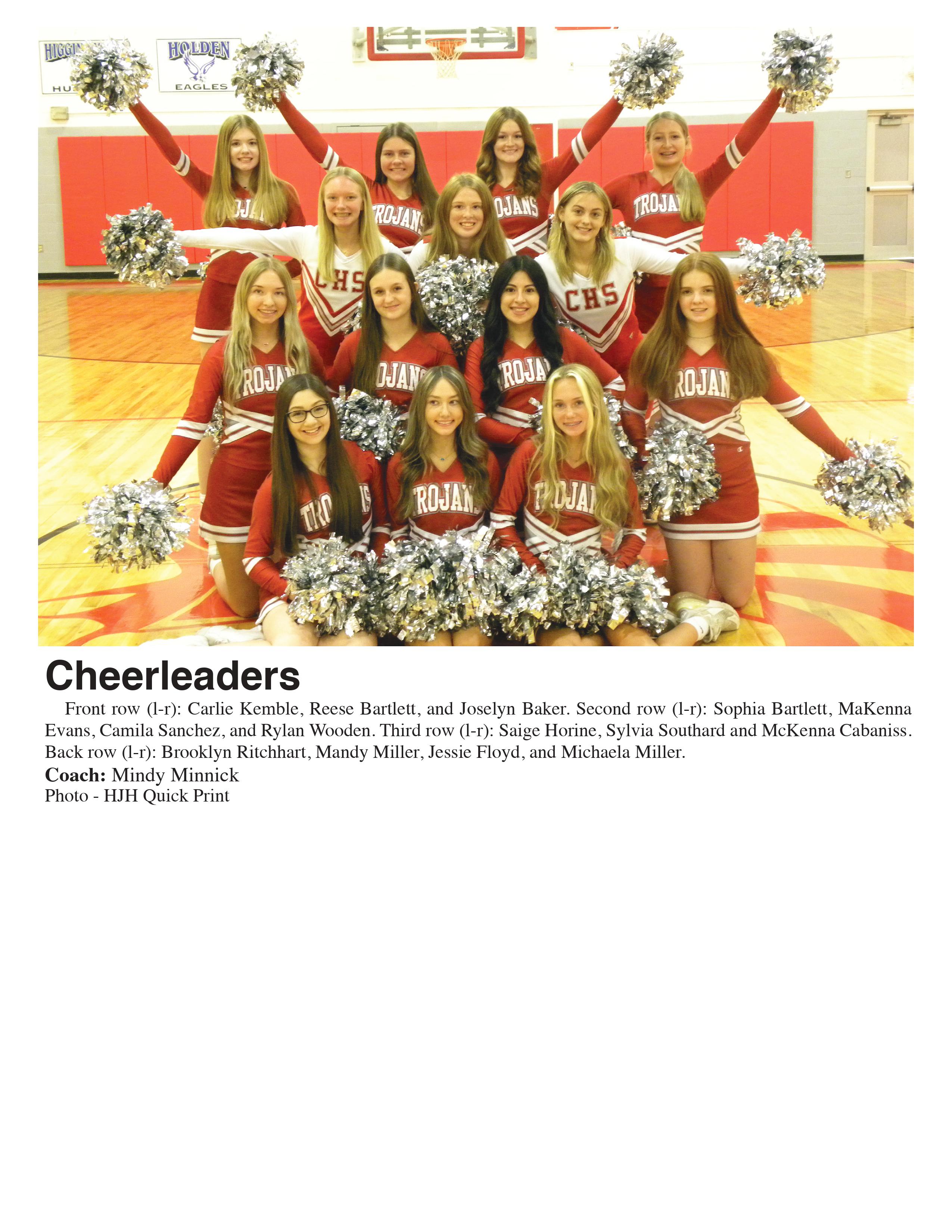 Football Cheer Carrollton RVII School District