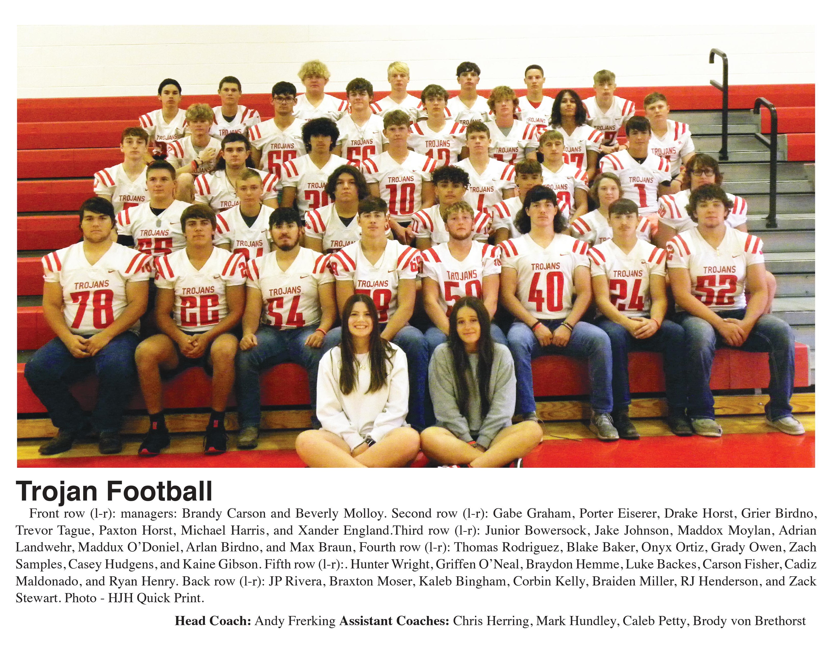 Football Carrollton RVII School District