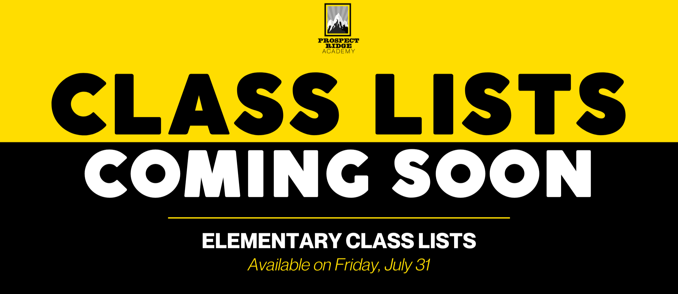 Class Lists Banner