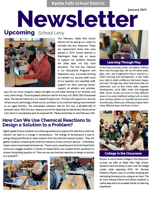 Newsletter Pg 1