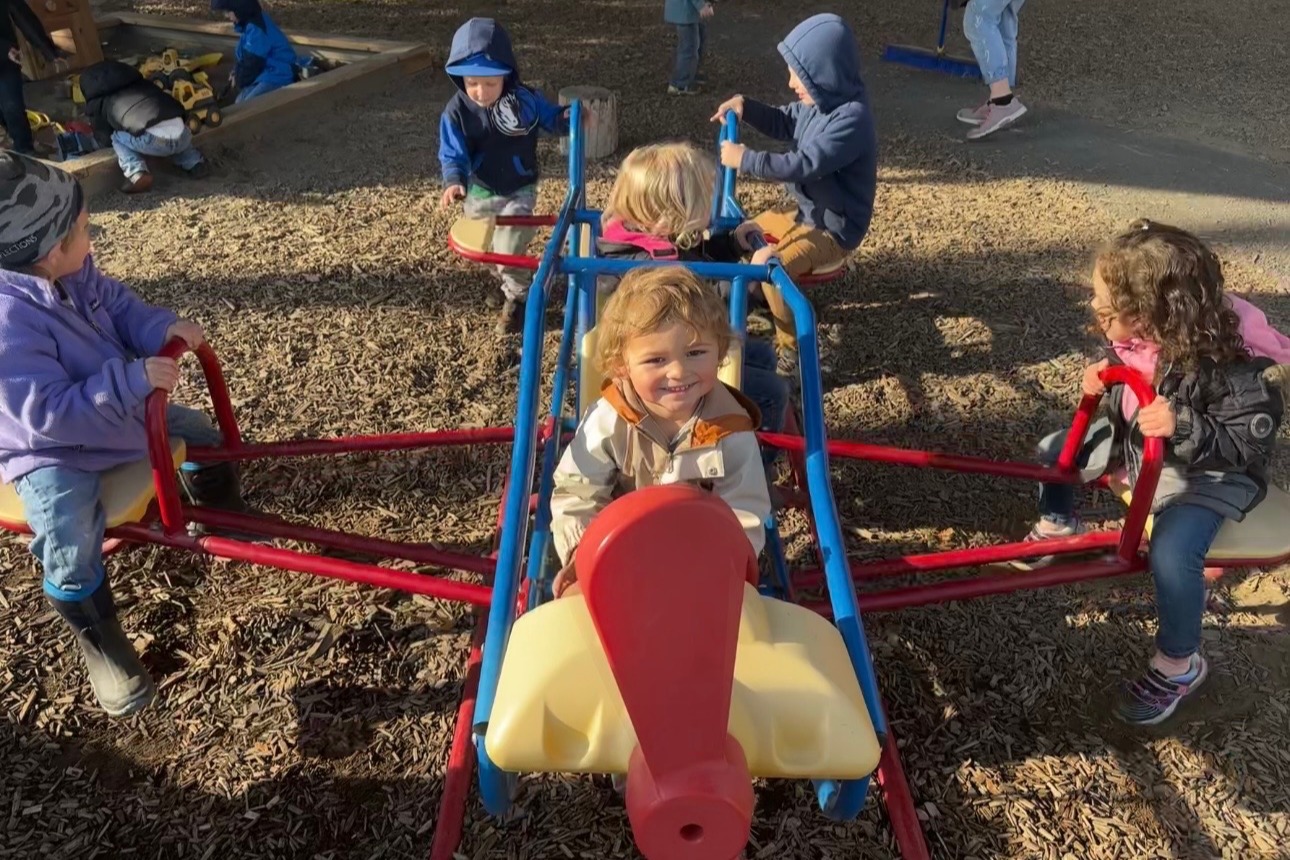 ELC Students playing