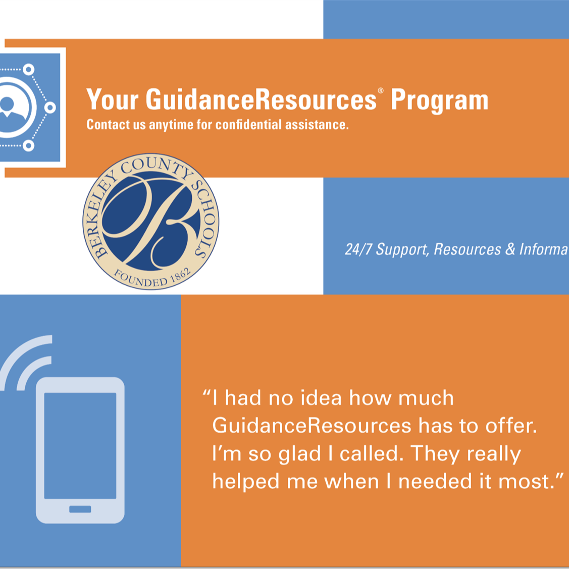 Guidance Resources Programs, 24/7 Support, Resources, and Information