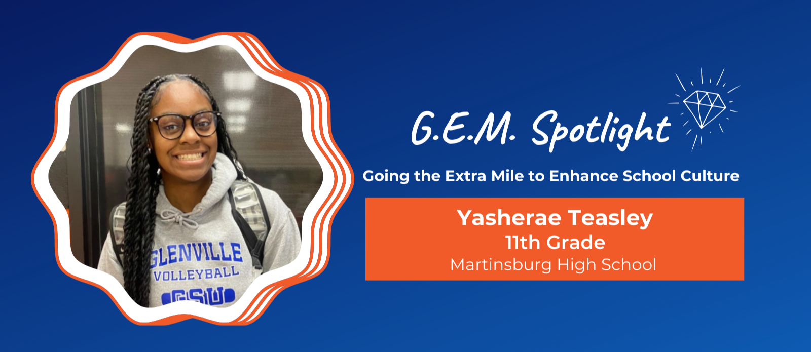 GEM of the week Yasherae TEasley