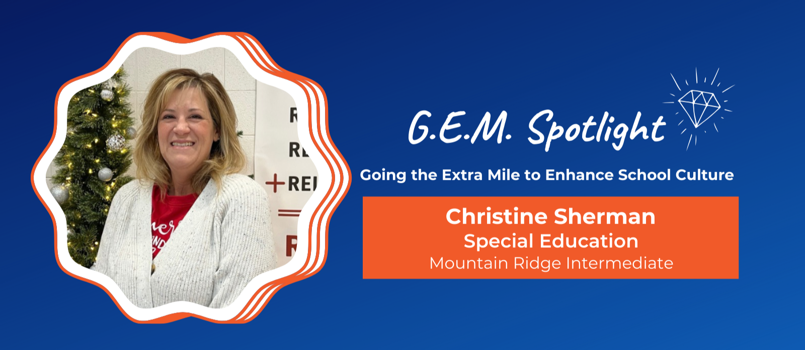 GEM of the week Christine Sherman