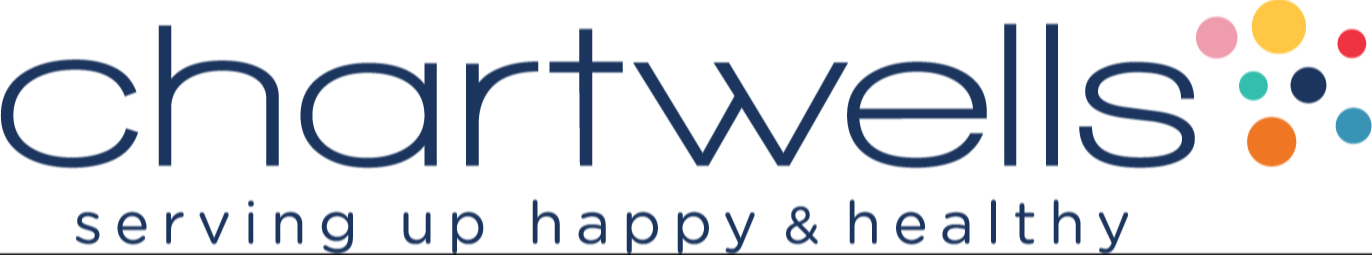 logo, chartwells Serving up happy & healthy