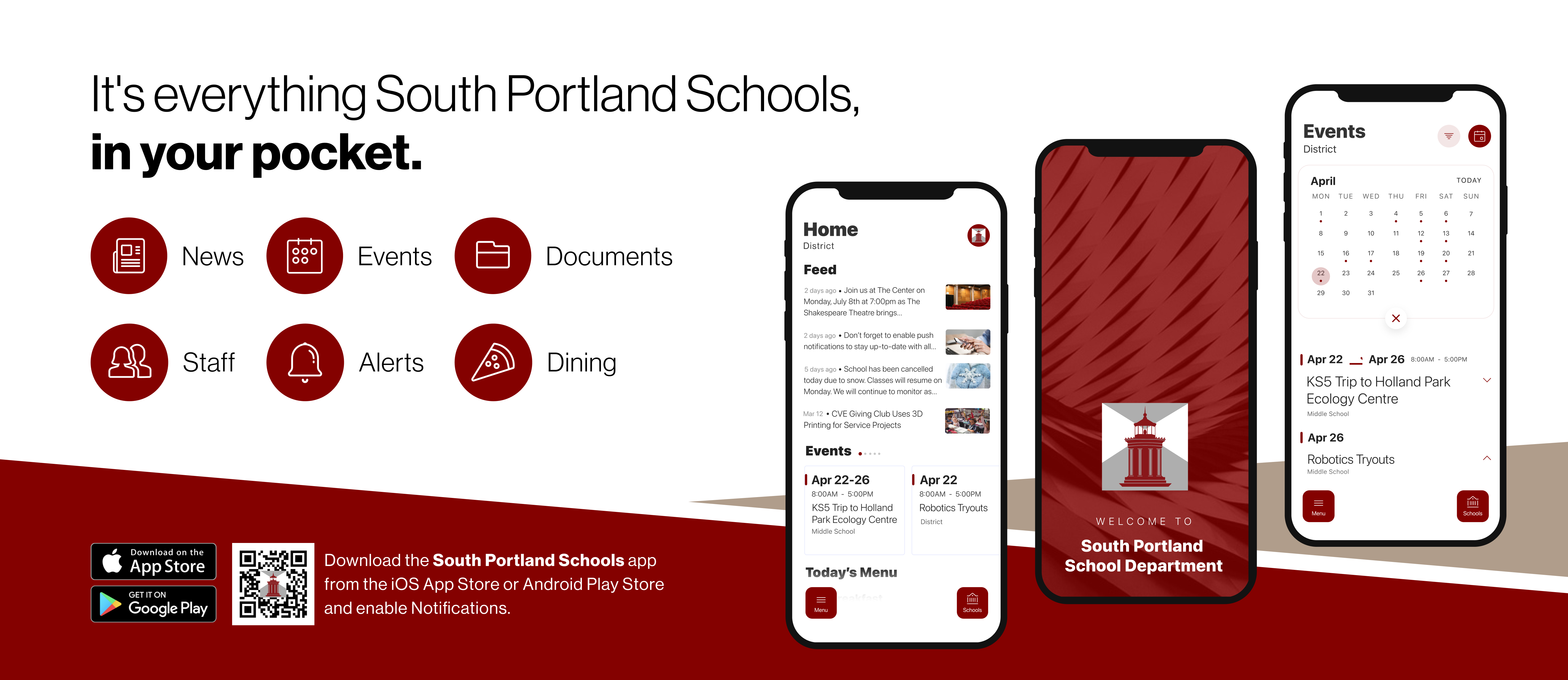 South Portland Schools App