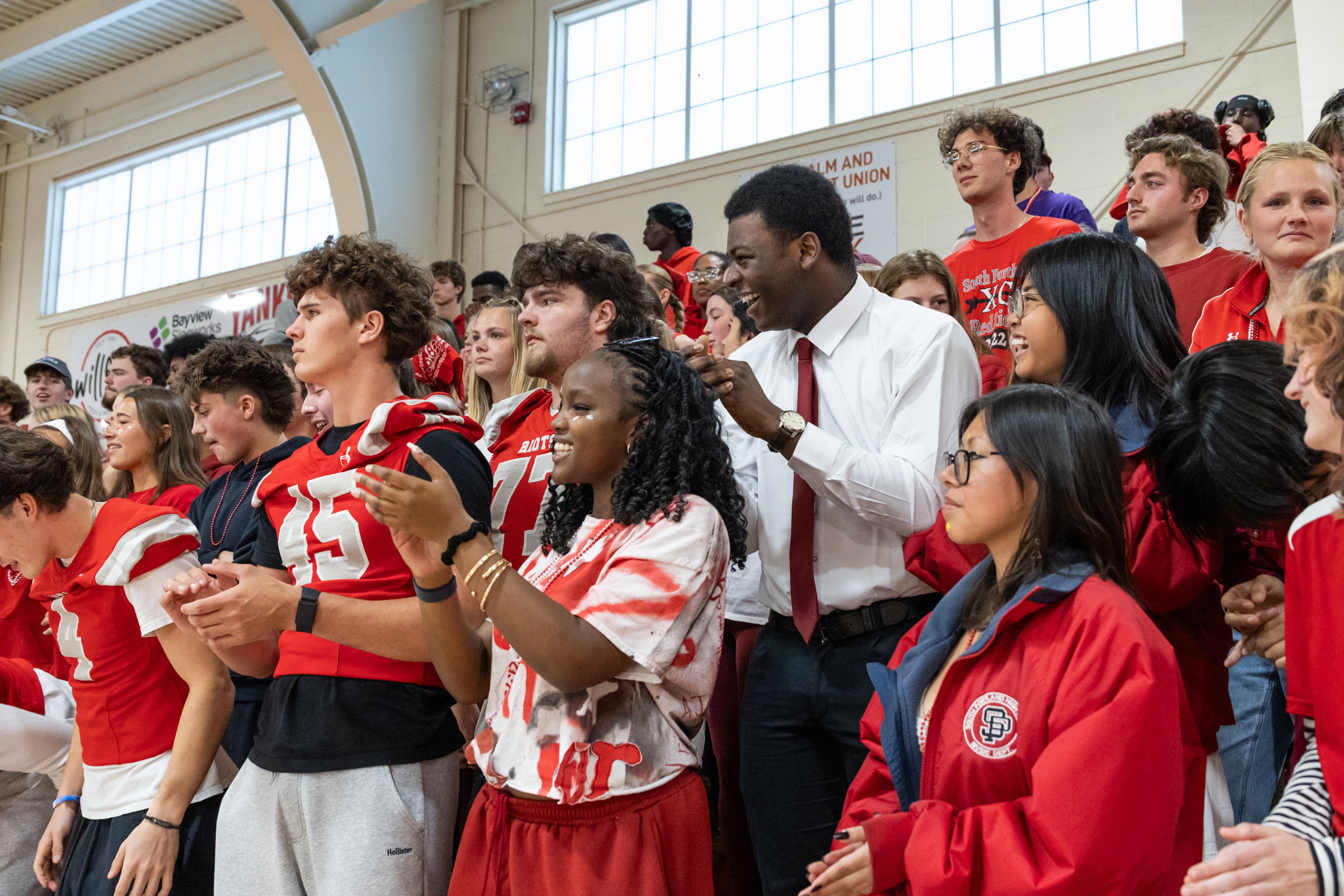 South Portland High School Pep Rally