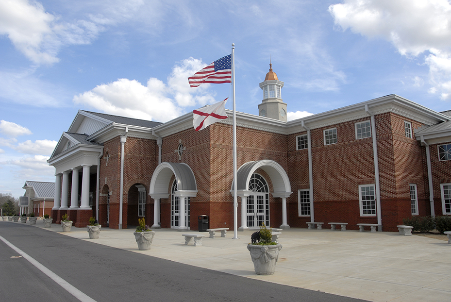 Calera High School building