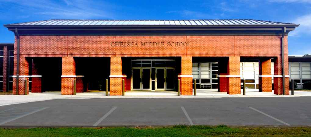 Chelsea Middle School building front