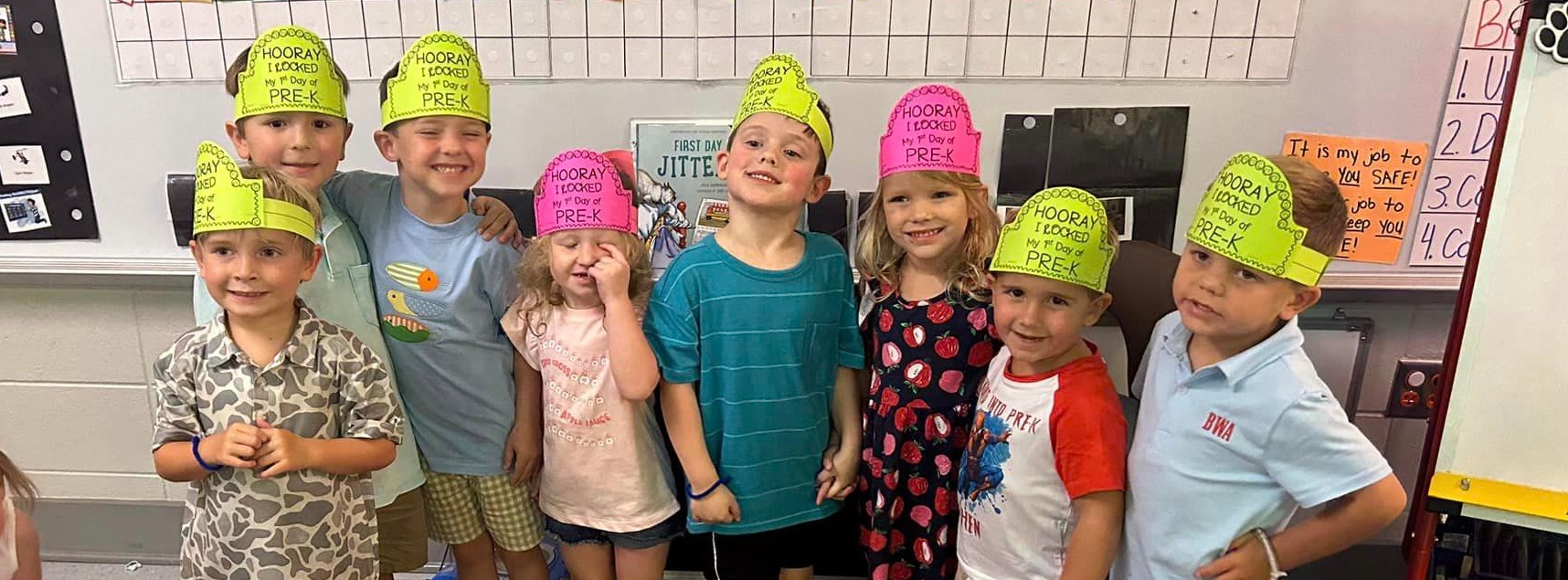 PREK WITH HATS ON 