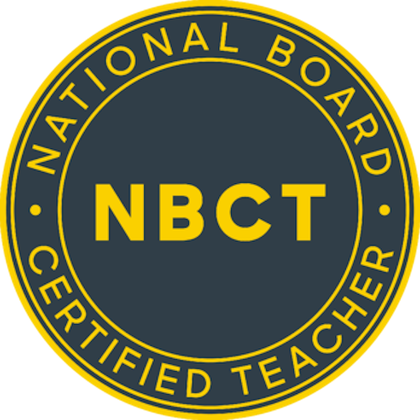 national board Certified Teacher badge