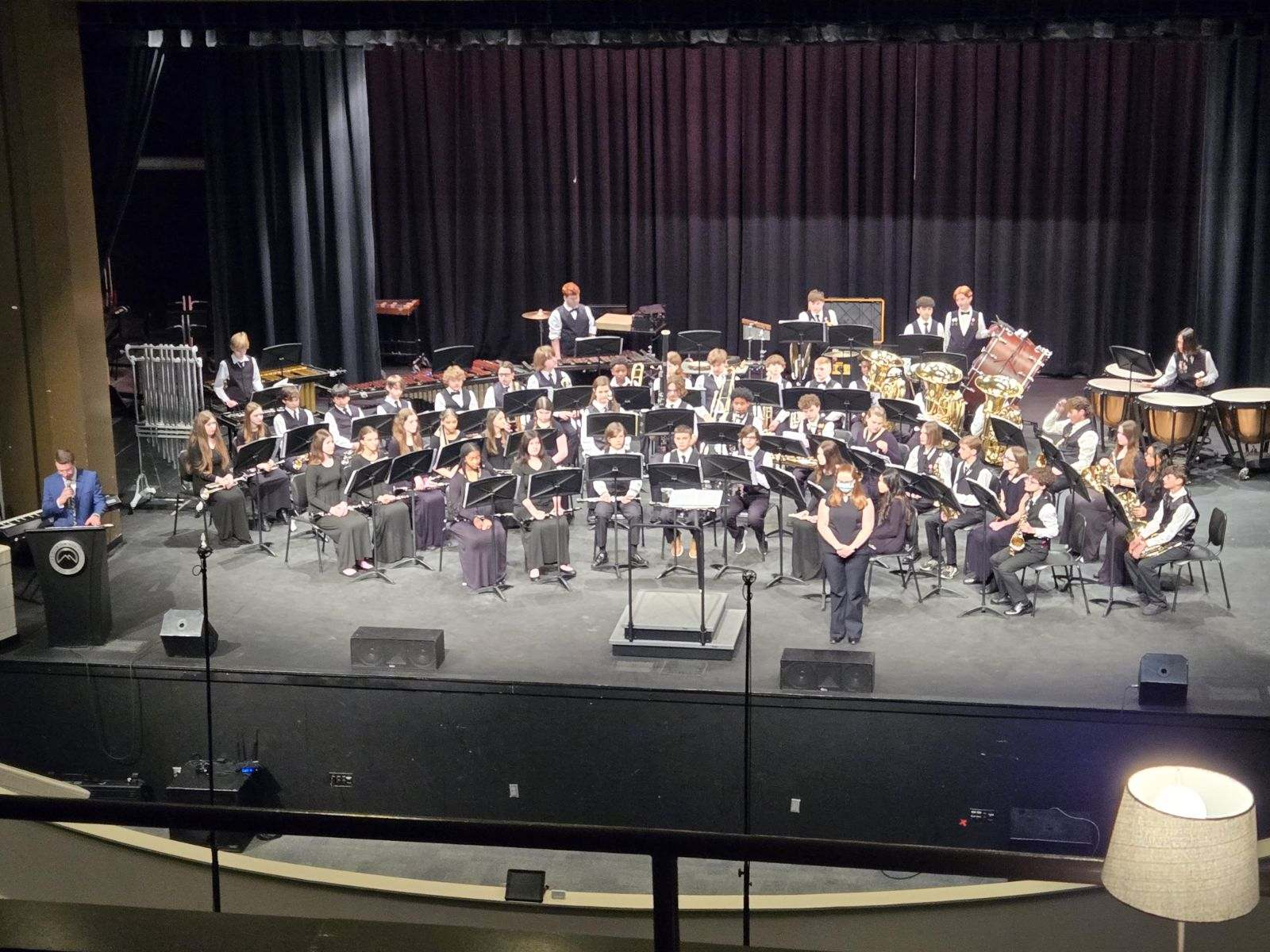 Advanced Band at Music Performance Assessment