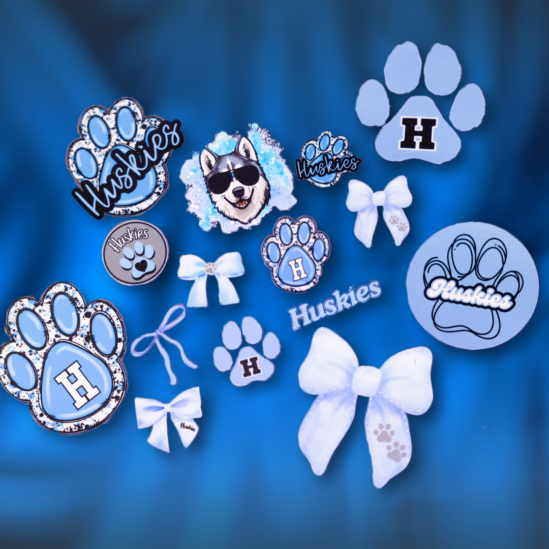 Various Helena High Waterproof Stickers