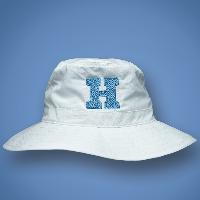 White Bucket Hat Helena