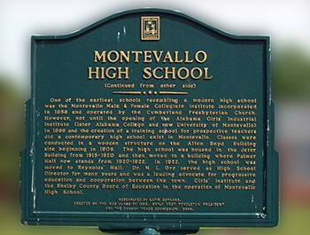 Learn More About Montevallo High