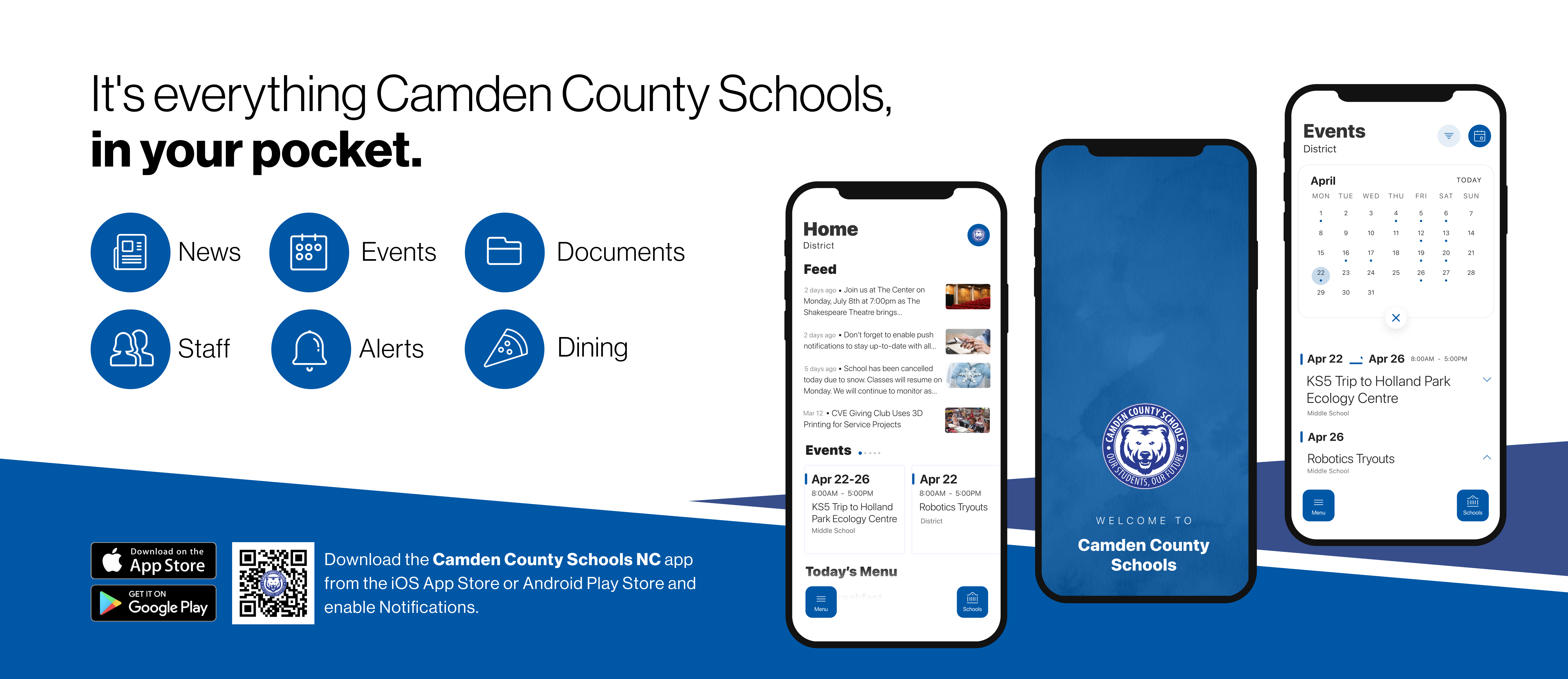 New Camden County School app