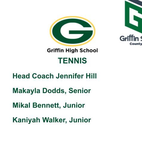 Griffin Tennis List of Athletes