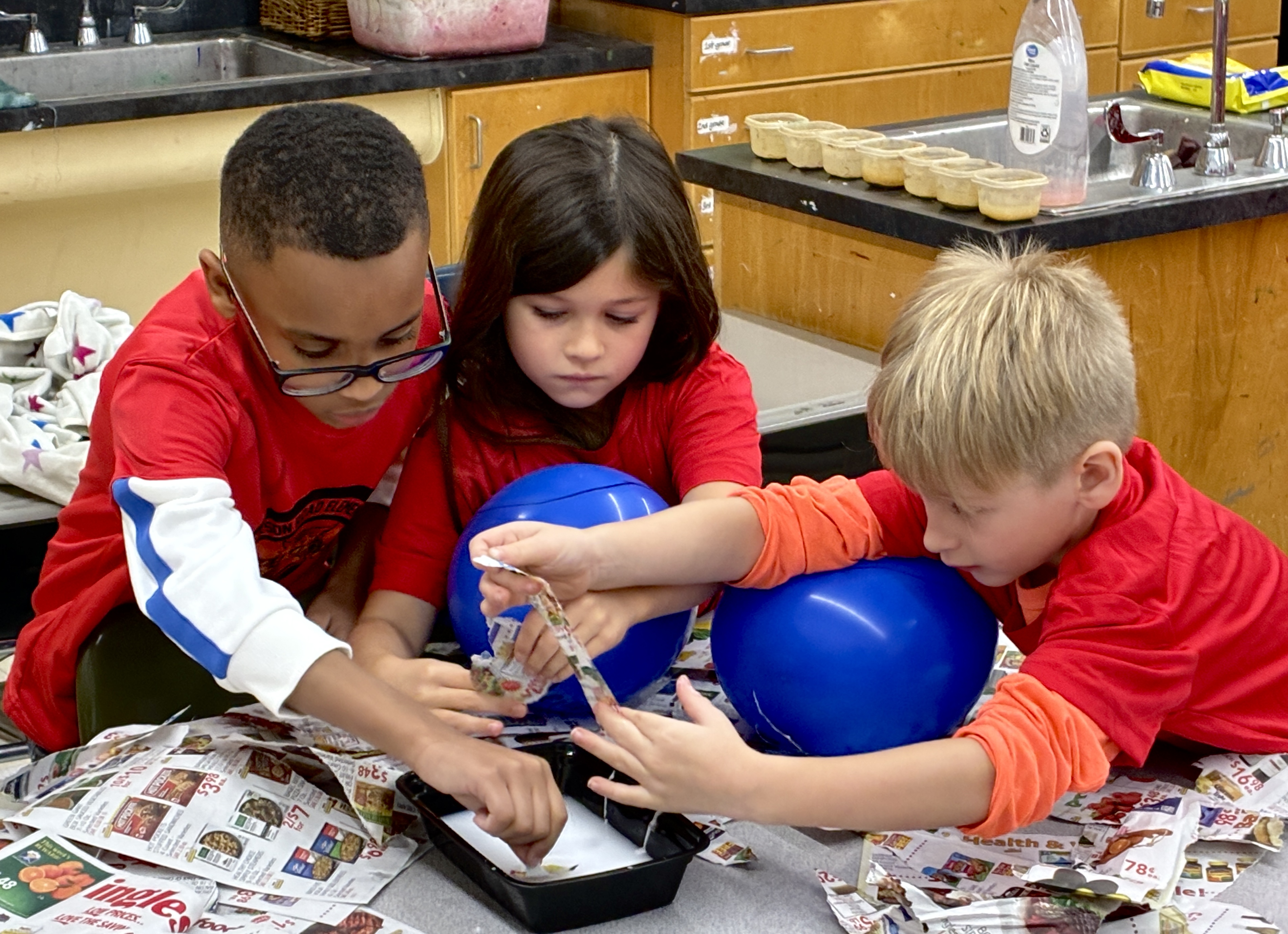 students engaged in learning.