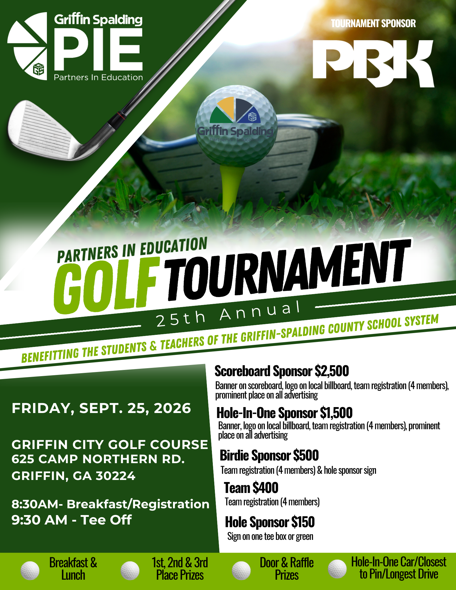 golf flyer