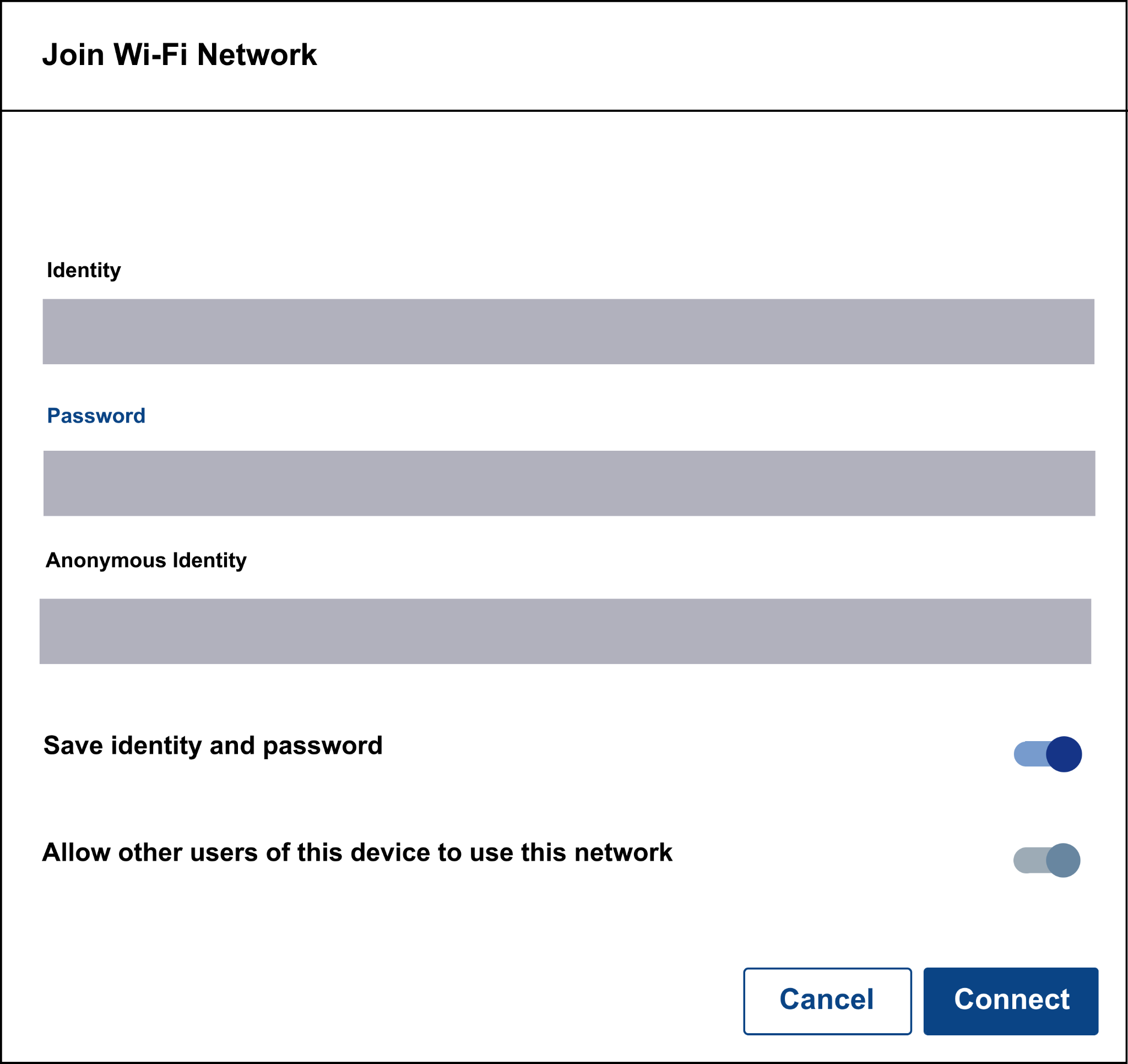 screenshot of page