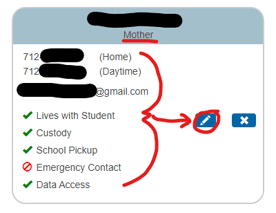 Contact Card
