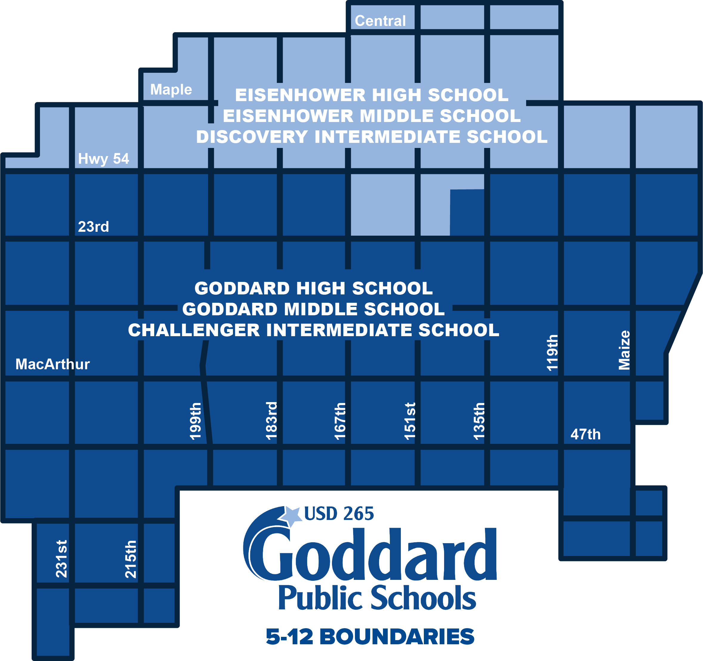 School Boundaries USD 265 Goddard Public Schools