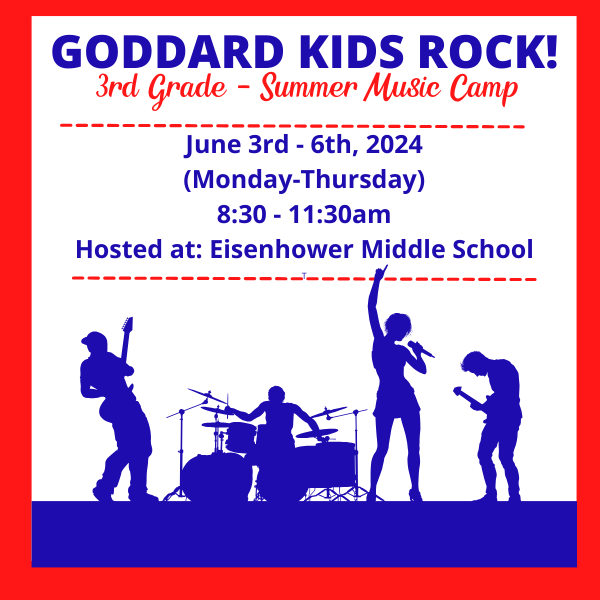 3rd Grade Summer Music Camp flyer