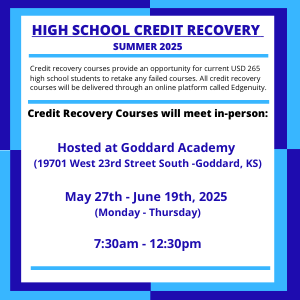 Credit Recovery 2025