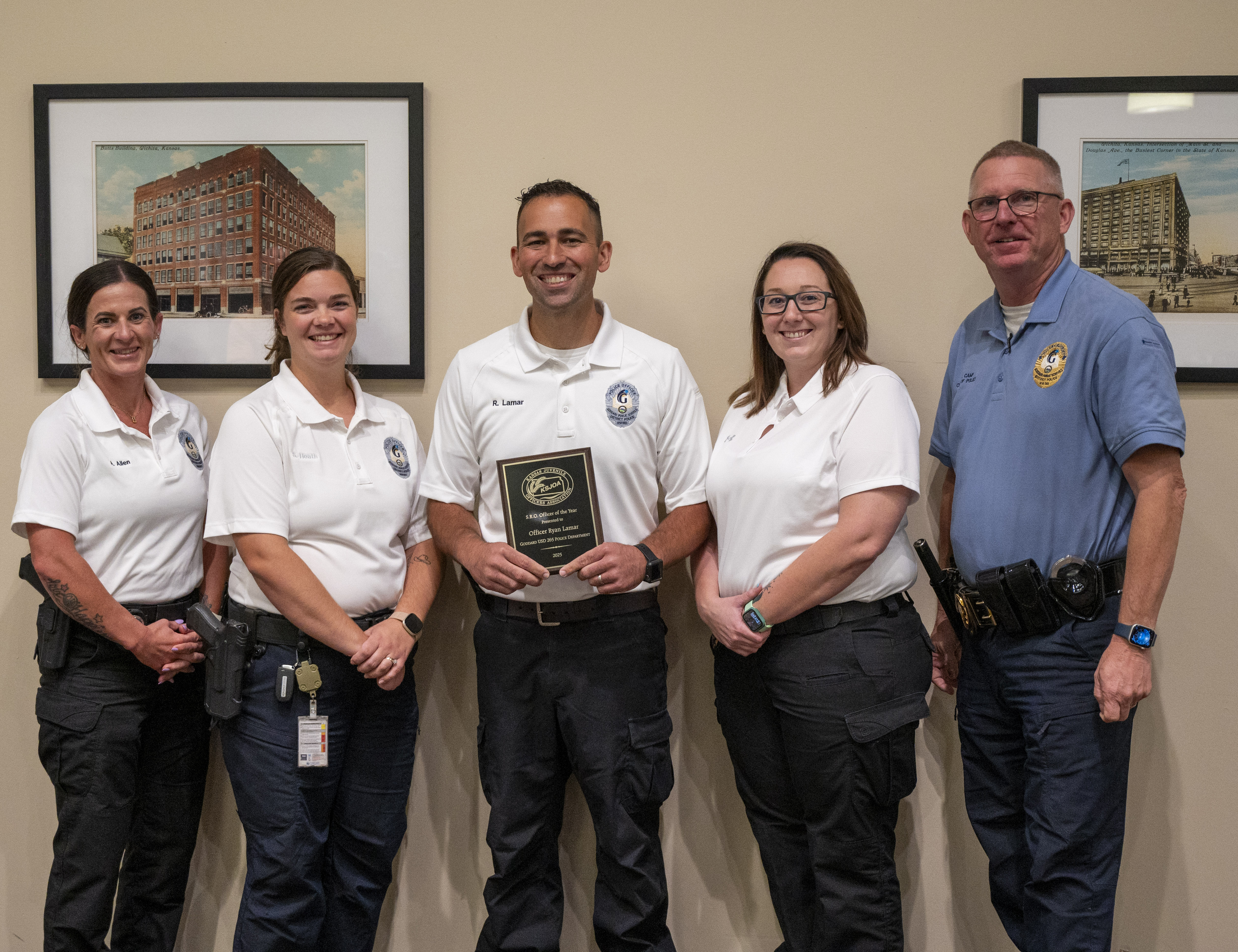 Ryan Lamar - Officer of the Year Award
