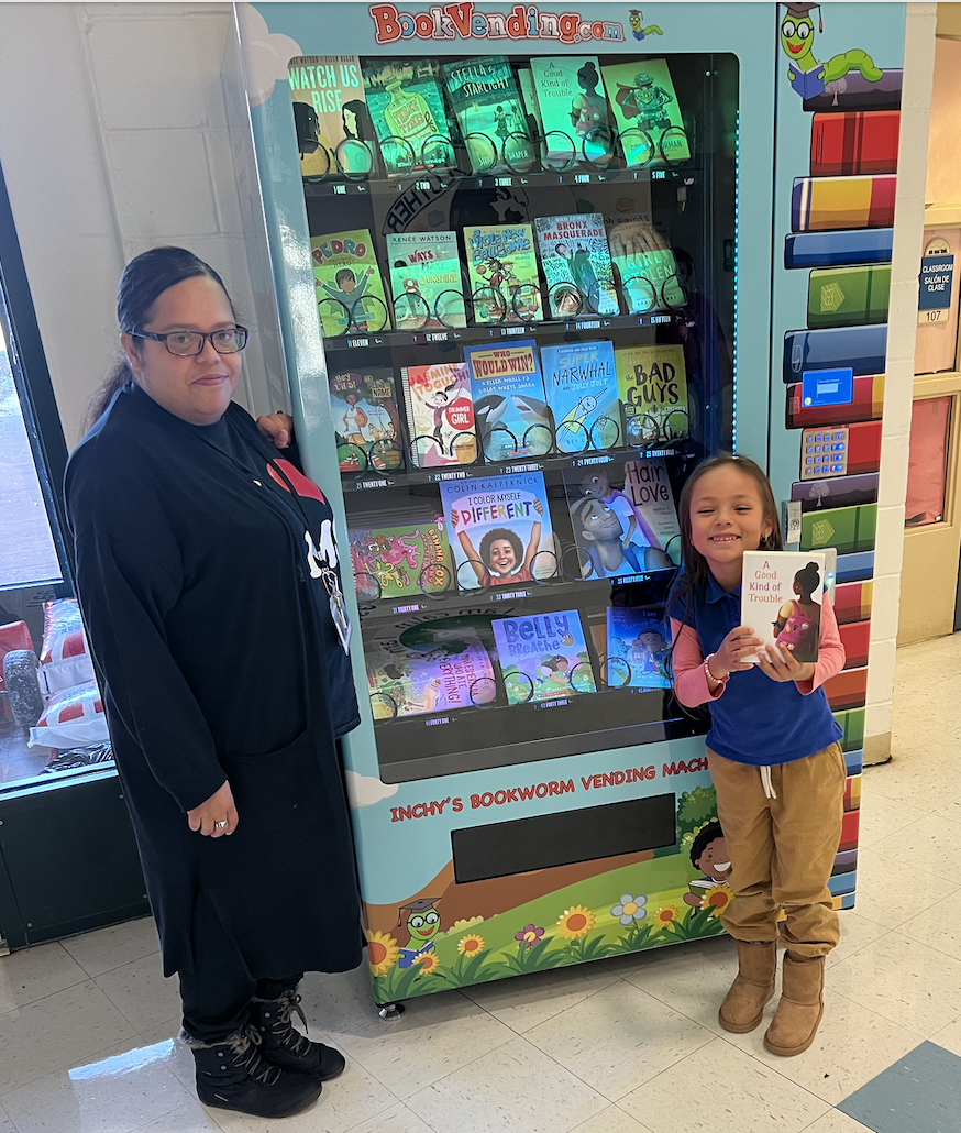 book vending machine