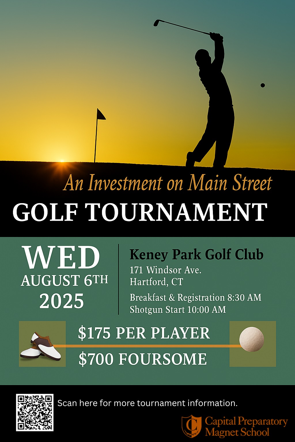2025 Golf Tournament | Capital Preparatory Magnet School
