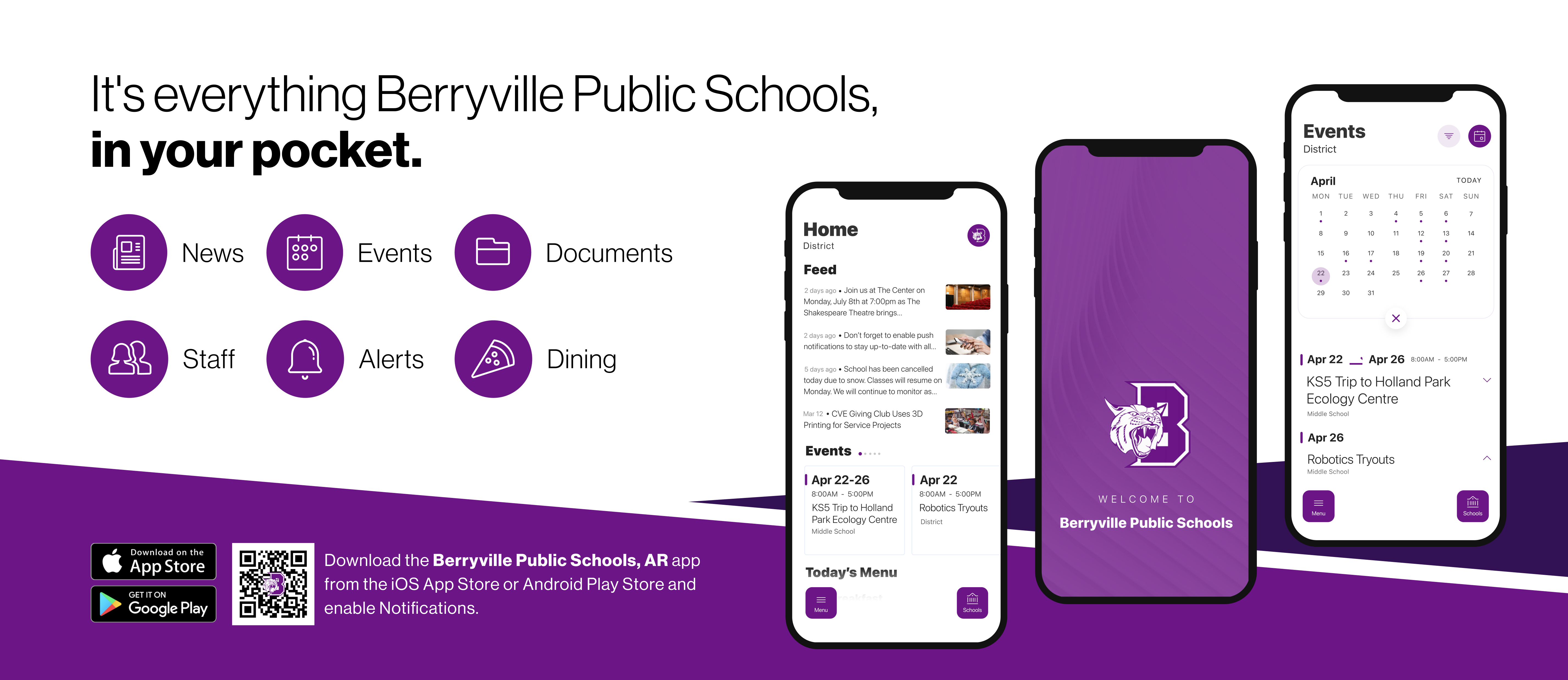 It's everything Berryville Public Schools, in your pocket.