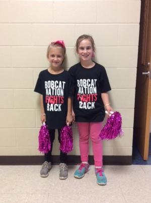 Asha & Addison Bobcat Cheer Camp