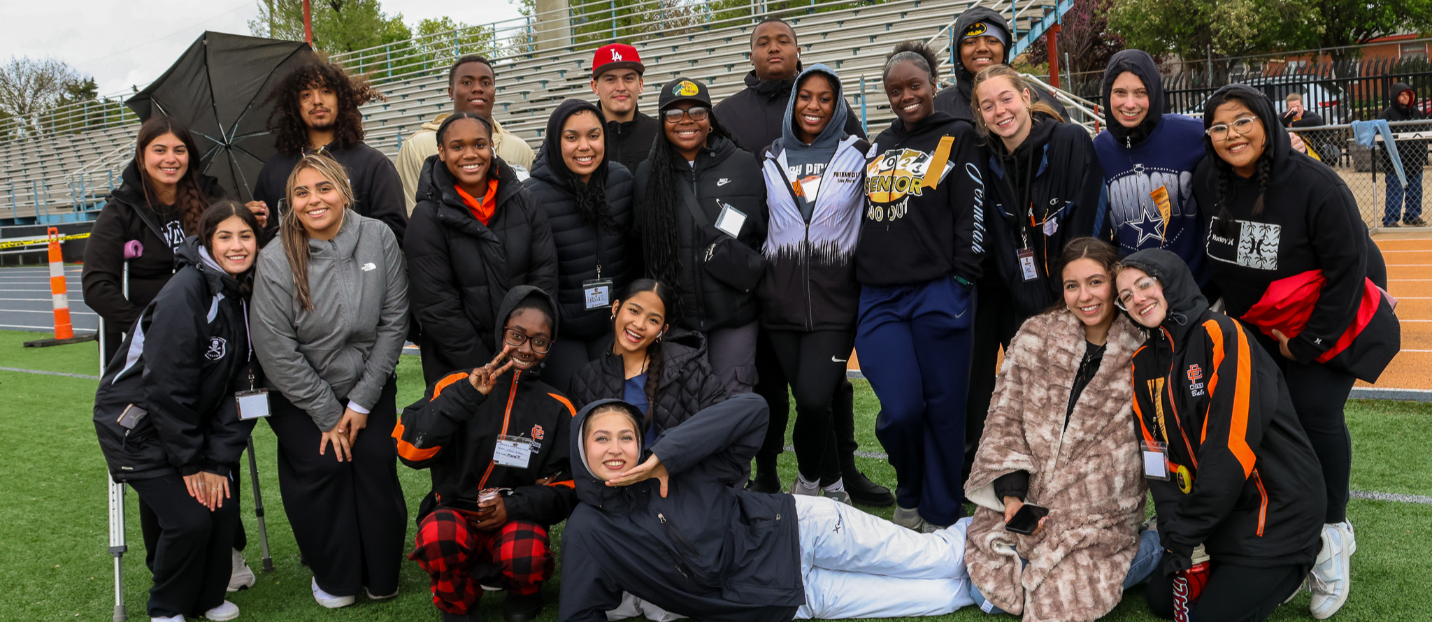 Special Olympics volunteers