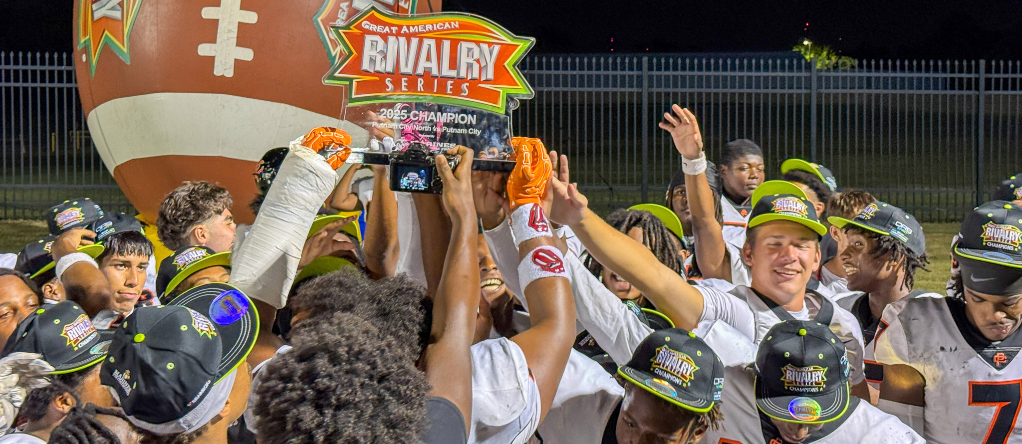 football trophy