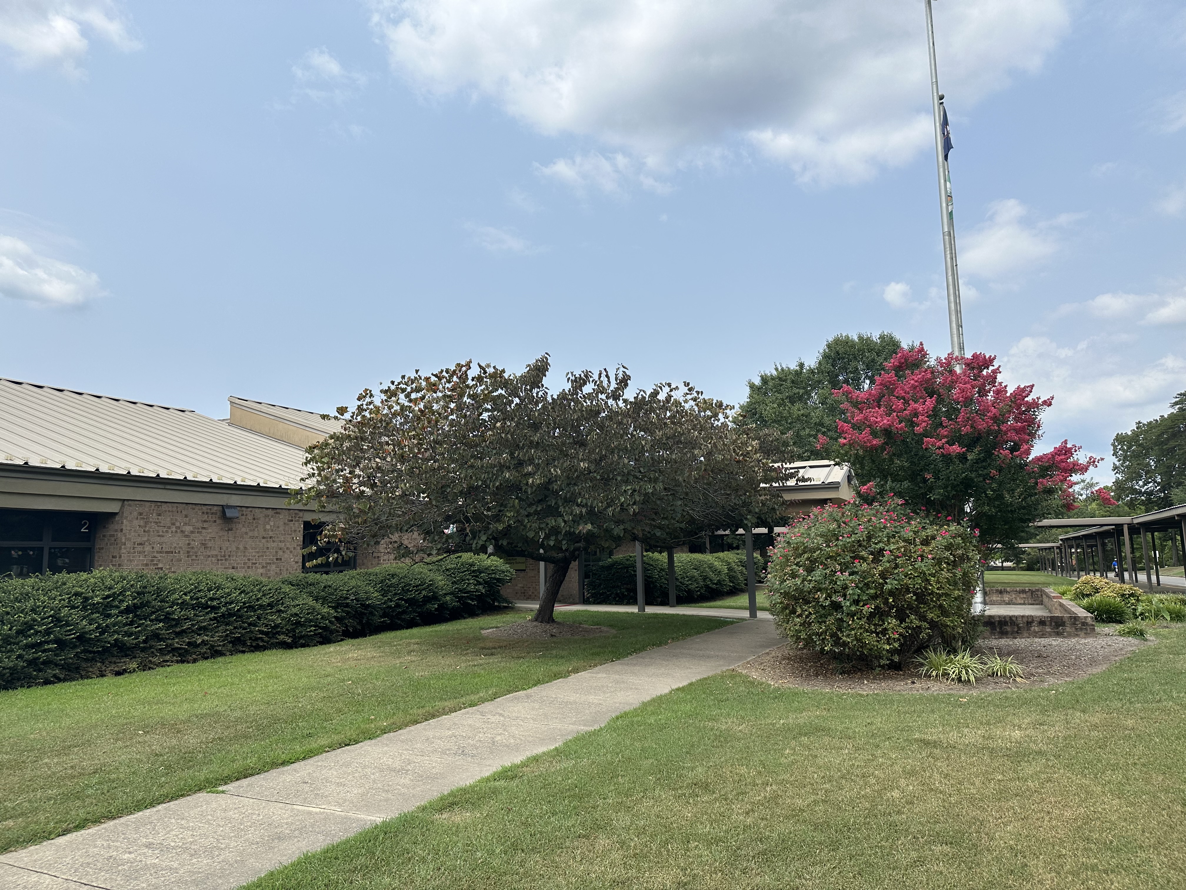 exterior of Gayton Elementary