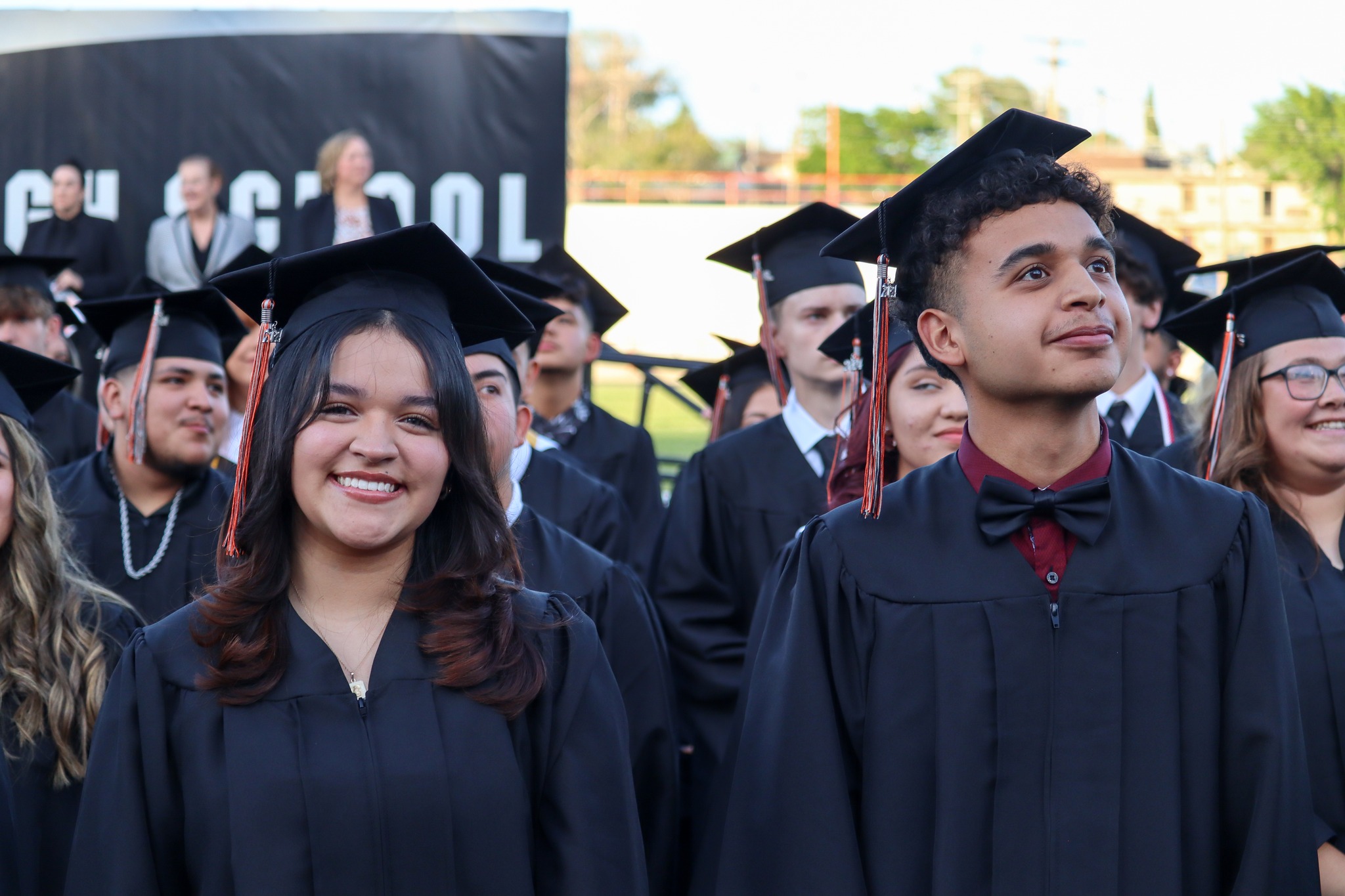 Students graduating