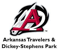 Arkansas Travelers and Dickey Stephens Logo