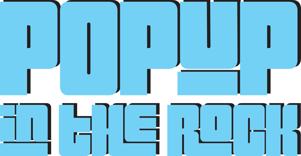 Popup in the Rock Logo