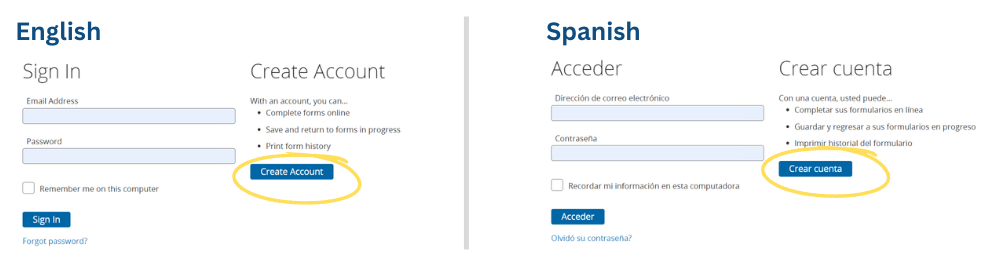 english and spanish