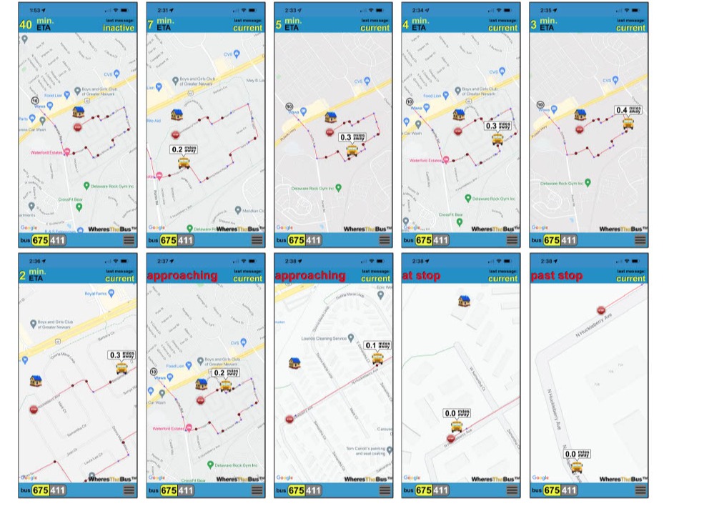 Examples: Time Sequence Screenshots