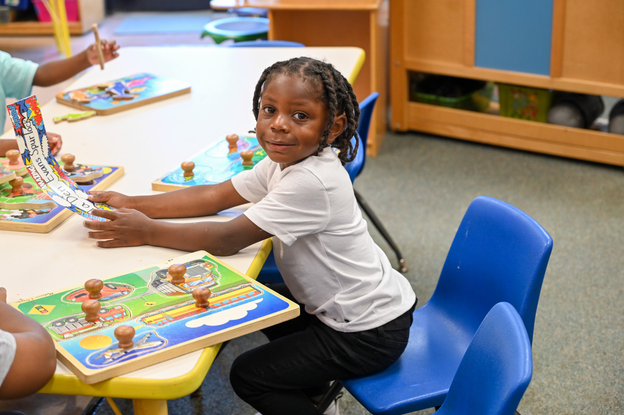 Williford Early Learning center students in classroom